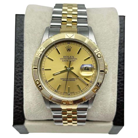 rolex thunderbird dial|Rolex turn o graph watch.